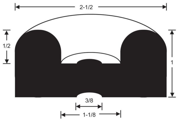 RB-2500-01 Large Bumper Pads - Image 2