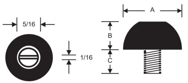 PB-0875-MS-01 Machine Screws Bumpers - Image 2