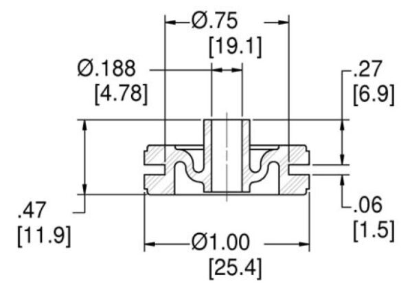 J-2924-4 Grommet Isolators Standard - Image 2