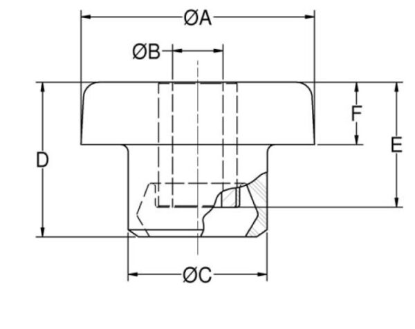 CB-1121-2 Center Bonded Mounts Cb 1100 Series