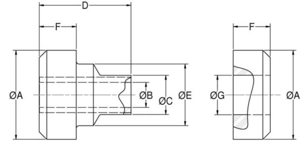 CB-2204-3 Two-Piece Mounts Cb 2200 Series - Image 2