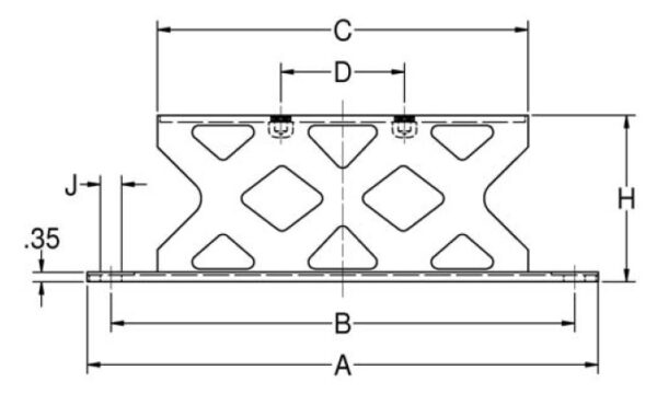 J-5665-32 Lattice Mount - Image 2