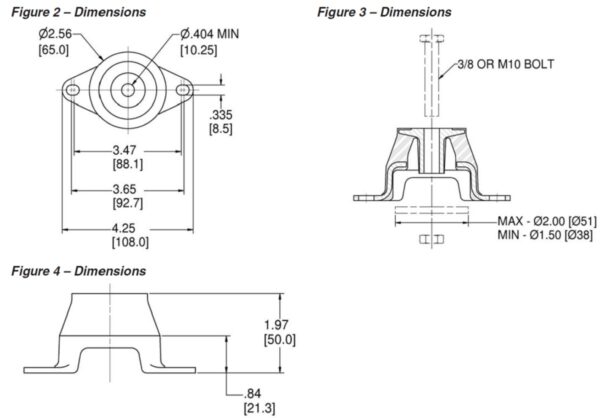 J-20922-21 Small Industrial Engine Mounts - Image 2